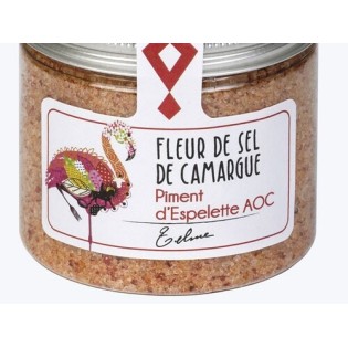 Fleur de sel de Camargue Piment d'Espelette AOC