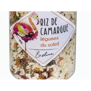 Riz de Camargue long aux légumes du soleil